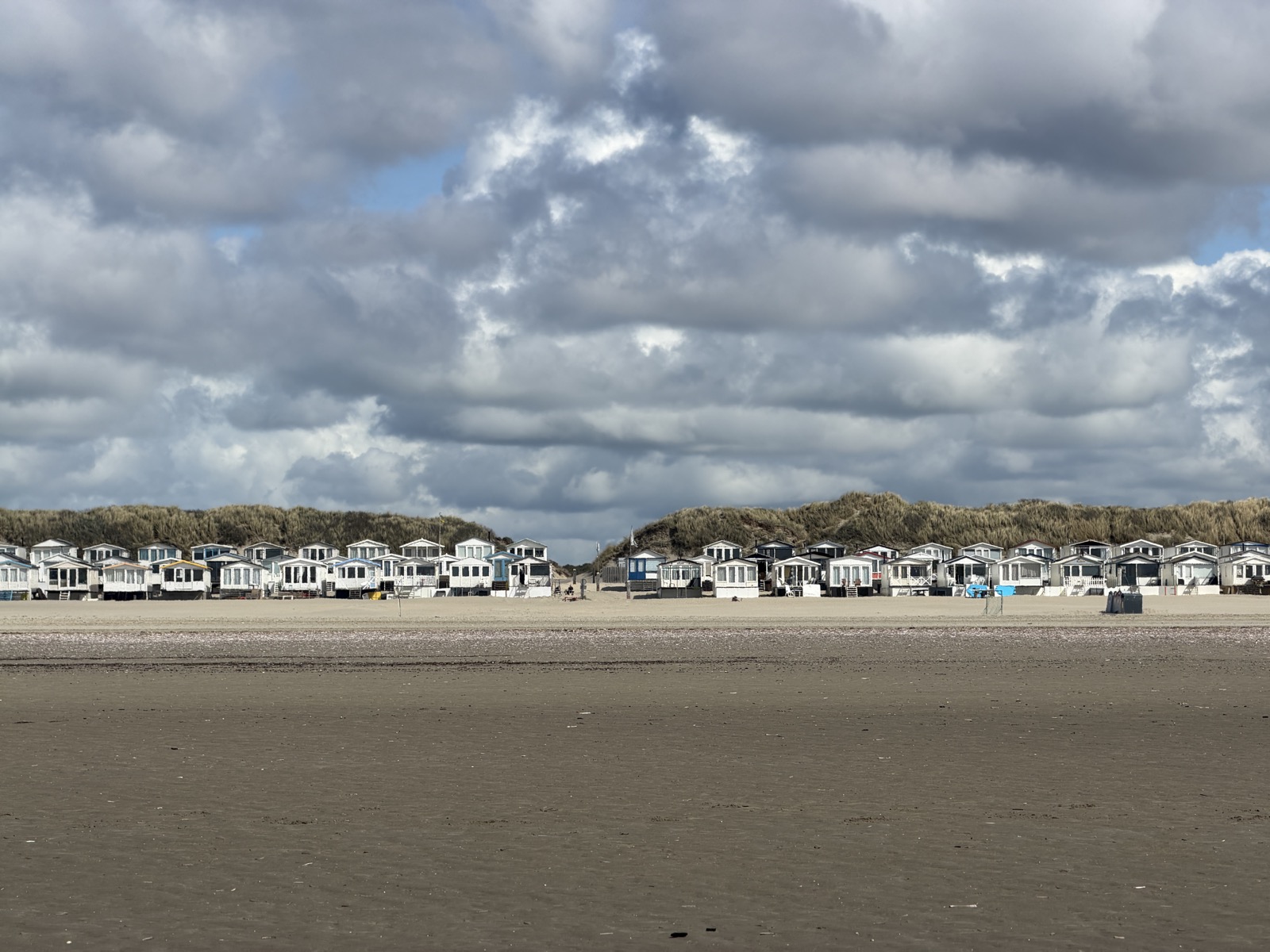 Beach cabins at IJmuiden