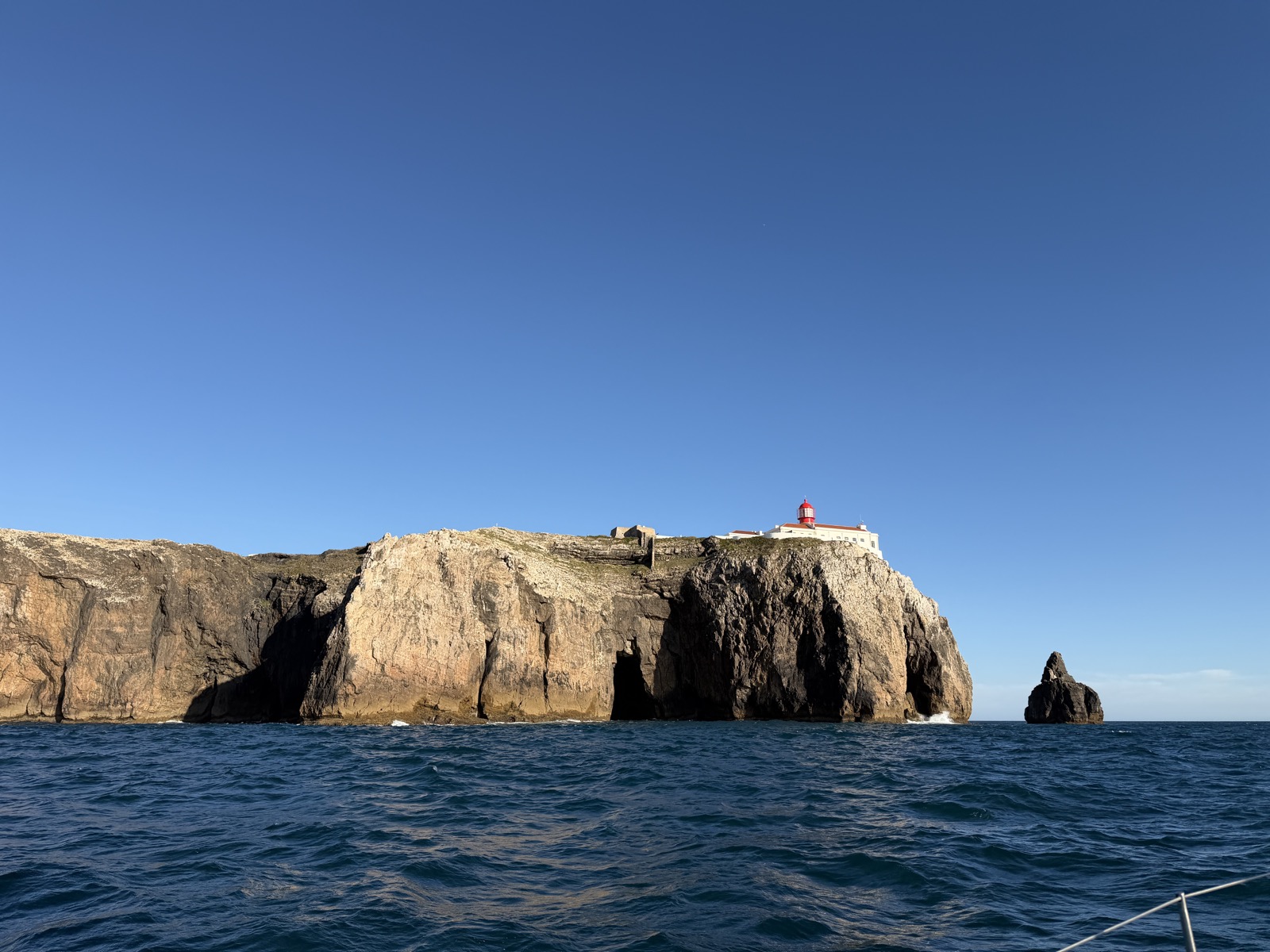 Cabo de São Vicente — the southwestern tip of Portugal