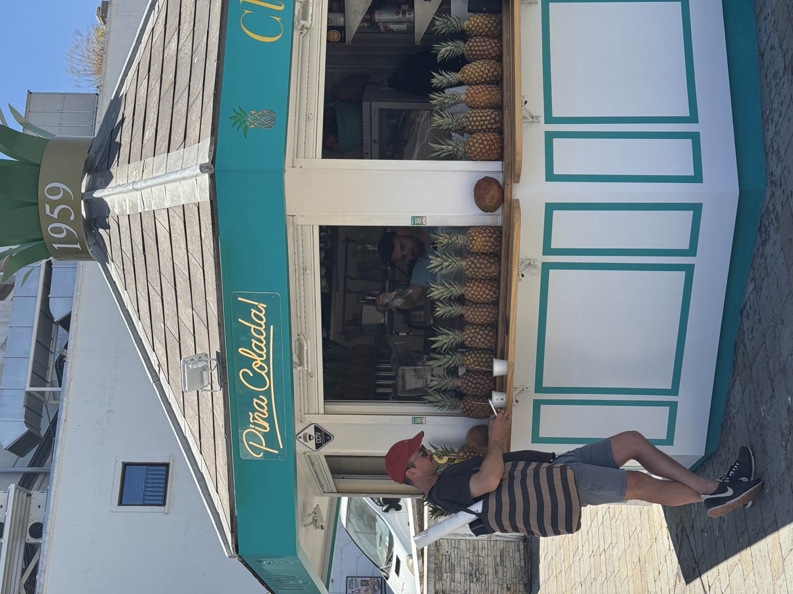 Pina colada in Gibraltar