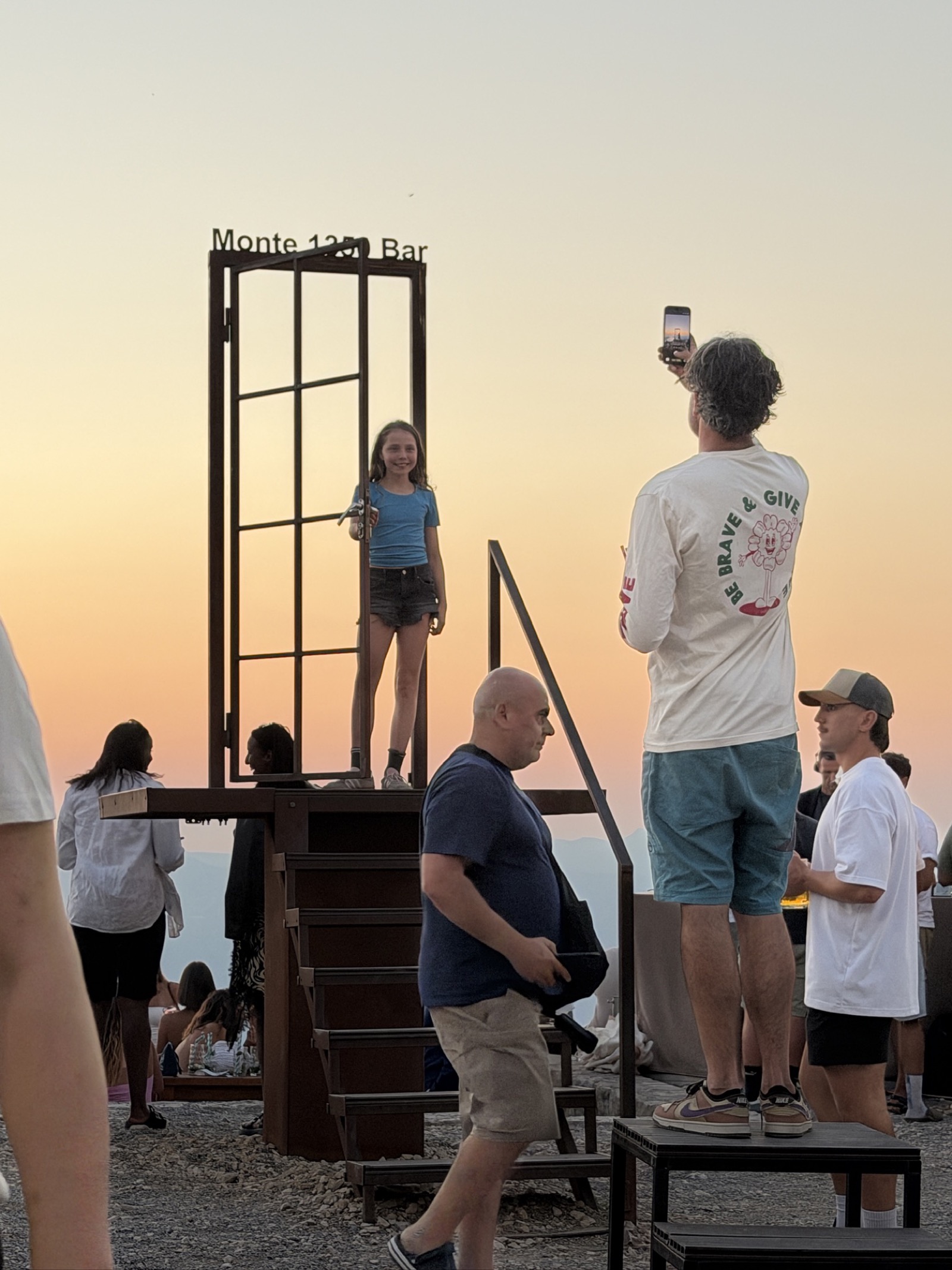 Sunset at the Monte 1350 Bar